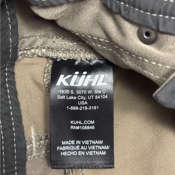 Kuhl Men's Casual Outdoor Tan Shorts Size 32 - Picture 3 of 6